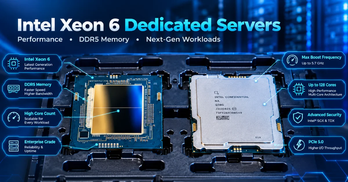 Intel Xeon 6 Dedicated Servers: Performance & Memory Guide