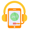 24/7 support icon