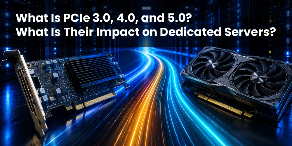 PCIe 3.0 vs 4.0 vs 5.0: Dedicated Server Impact