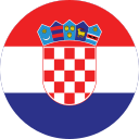 croatia round flag
