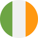 ireland round flag