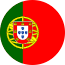 portugal round flag