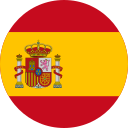 spain round flag