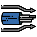 bandwidth cable icon